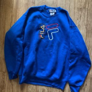 FILA embroidered crewneck